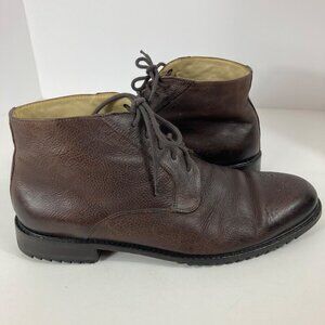 Mens Martin Dingman Country Wear‎ Handmade Leather Brown Chukka Boots 11D